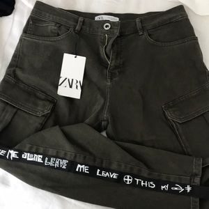 Zara Jean joggers NWT